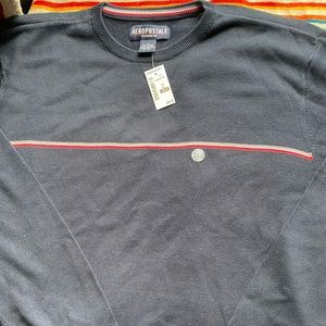 Aeropastale Ink Sweater size Large NEW